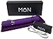 Vibrating Clitoris Massage Vibrator for Women or Couples Masturbation by MoN | Sex Toy Clit G-Spot Stimulation Massager - Rechargeable, Waterproof, Powerful Motor - Purple