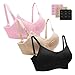 Womens Seamless Nursing Bra for Breastfeeding with Bra Extender