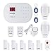 Compatible with Alexa -App Controlled Updated S03 WiFi and Landline Security Alarm System Classic Kit Wireless DIY Home Security System by Fortress Security Store- Easy to Install