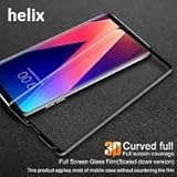 Helix Google Pixel 2 XL Black Helix 5D 9H Full 9H Covered Edges Tempered Glass Screen Protector for Google Pixel 2 XL Black