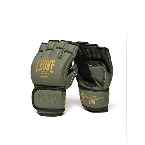 Leone-1947-Guantes-MMA-Military-Ed-Guantes-MMA-Unisex-Adulto-Verde-S