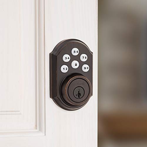 Kwikset 99100-079 SmartCode 910 Traditional Smart Keypad Electronic Deadbolt Door Lock with SmartKey Security and Z-Wave… - Image 4