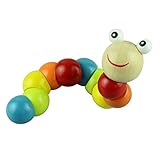 Education toys,Mandy Variety Twist-colored Insects Wooden Toys