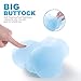 Male Masturbator Doll Sex Toy, SHEQU Silicone Virgin Pussy Ass Love Stroker with Two Holes Built-in Cock Ring Butt for Man Masturbation Adult Toy