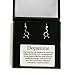 Dopamine Earrings (Molecular Structure)