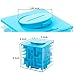 Geefia Money Maze Puzzle Box, Money Holder Puzzle for Kids and Adults - Unique Way to Give Gifts, Fun and Inexpensive Game Challenge for Children (Blue,Green)
