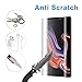 [2 Pack] LuettBiden Compatible Samsung Galaxy Note 9 Screen Protector,LuettBiden [Ultra Clear] [9H Hardness] [3D Coverage] [Anti-Scratch] Screen Protector Compatible Samsung Galaxy Note 9