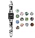 Dsigo Replacement Band for Apple Watch 42mm 44mm Series 4 Series 3 Series 2 Series 1 M/L, Strap Bands for iwatch, Silicone Sport Style Wristband, Personalized Design Black and Gray Camouflage