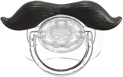 Inovey Funny Moustache Tetine Barbe Tetines Bebe Garcon Fille Sucette Enfant 5 Amazon Fr Cuisine Maison