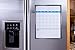Large Dry Erase Monthly Magnetic Calendar Set for Refrigerator, Magnetic White Board and Fridge Calendar, 5 Multi-Color Markers with Magnets Included