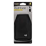Nite Ize Clip Case Hardshell Phone Holster - Protective, Clippable Phone Holder for Your Belt Or Waistband - Extra Large - Black