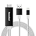 Lightning to Hdmi Adapter,iPhone to HDMI 6.5ft 1080P Digital AV HDTV Cable for IPhone(Compatible with iPhone X/8/8 plus),IPad, IPod by Emoonland( Black)