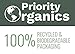 NEW - Priority Organics - Natural, Organic Deodorant - Plastic-Free, Healthy & Safe (Tea Tree - Lavender, 2 OZ)