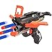 CACUSN Guardians Dart Blaster Guns | Rotating 4-Dart Barrel Toy Blasters | Foam Dart Toy Guns | 12 Suction Darts Included | 2 Dartboards