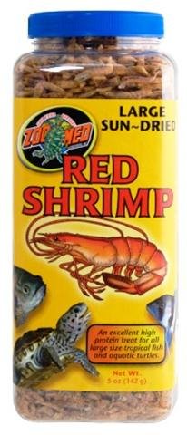 Zoo Med Sun Dried Large Red Shrimp (10oz)