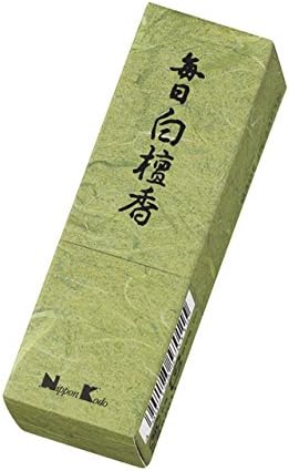 Mainichi Byakudan - Sandalwood Incense 24 Sticks by Nippon Kodo, Japanese Quality Incense Since 1575