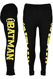 Oops Outlet Kid`s Superman Batman Leggings Girls Like a Boss Full Length Jegging