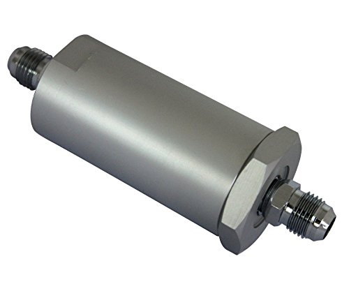 Dracary Pure-Flo Nitrous Oxide Filters Nitrous Filter Works For Any Brand System (Silver White, 6AN) - Thumbnail 5