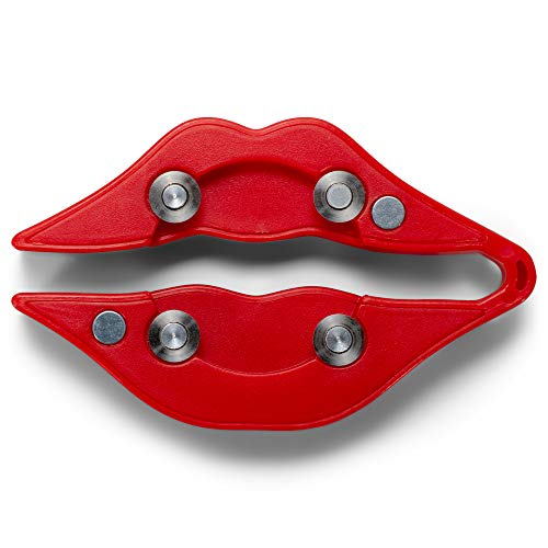 Cork Pops Magnetic Foil Cutter, Red Lips - Thumbnail 4