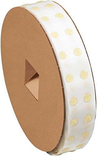 Dot Shot Stitch High Tack Low Profile Glue Dot, 1/4" Diameter, Clear, Roll of 3000 (GD103SR)