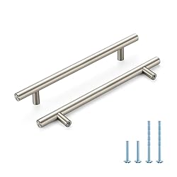 HOME EDIT Brushed Nickel Cabinet Handles 6-1/4 Inch