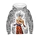 Boys Girls 3D Print Cartoon Hoodies Sweatshirt Costumes