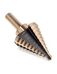 Typhon East acero de alta velocidad step-drill Bit- "4241" acero altamente Durable tamaños 1 4" a 1 3 8"