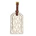 Michael Kors Jet Set Travel Luggage Tag Signature MK Vanilla