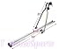 TMS 2 X Aluminum Upright CAR Rooftop Folding Bicycle Rack Carrier SUV (for 2 Bikes)