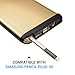 YOUMAKER Galaxy Note 8 Case, Full Body Heavy Duty Protection Shockproof Slim Fit Case Cover for Samsung Galaxy Note 8 (2017 Release) Without Built-in Screen Protector (Gold/Black)