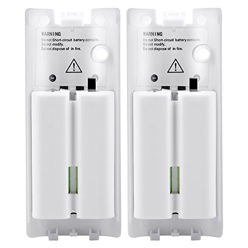 Batteries Pack for Wii Remote Controllers, Lavuky WD04 Rechargeable