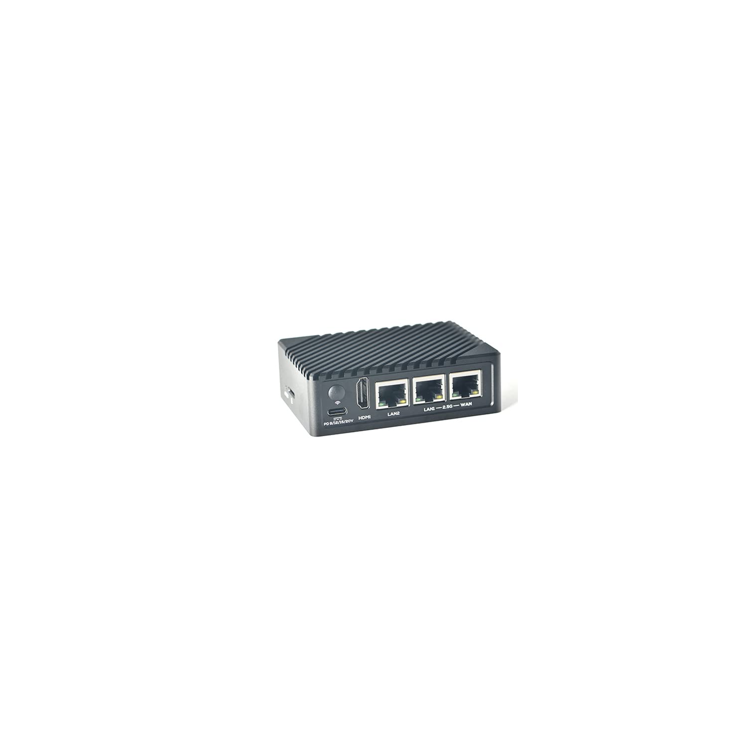 Nanopi R6S Mini WiFi Router OpenWRT with Three Gbps Ethernet Ports LPDDR4X 8GB RAM Based in 6Tops NPU RK3588S Soc for IOT NAS Smart Home Gateway Support Linux Ubuntu Android (with CNC Metal Case)