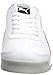 PUMA Men's Roma Basic Fashion Sneaker, White/High Risk Red/White - 9.5 D(M) US