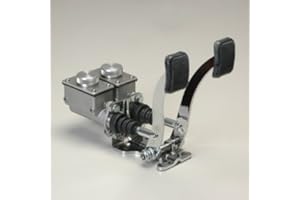 LATEST RAGE Basic Pedal Assembly Without Throttle Short Rectangular Reservoirs 7/8 Brake 3/4 Clutch Dune Bug Buggy Sandrail Atv Baja Bug Trike