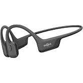 SHOKZ OpenRun Air 2 Bone Conduction Open-Ear Bluetooth Headphones，Black | Bundle with Hair Band；26.4g lightweight; Secure fit; PremiumPitch 3.0 sound; IP67; 10H battery; Running/cycling/hiking