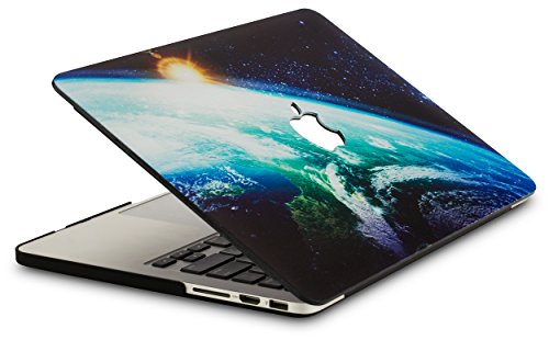 KEC Laptop Case for MacBook Air 13" Plastic Case Hard Shell Cover A1466/A1369 (Earth 7) - Thumbnail 3