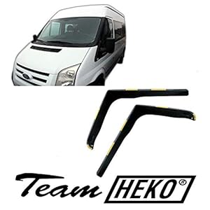 Winddeflectoren voor FORD Transit 2 deuren 2006-2013 2 stukken