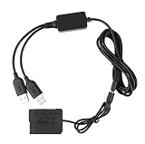DMW-DCC8 DC Coupler (Fully Decoded) USB Power Adapter DMW-AC8 AC Adapter Camera Charger Kit for DMW-BLC12, Panasonic Lumix DMC-FZ200, DMC-FZ1000, DMC-G5, DMC-G6, DMC-G7, DMC-GX8 Cameras