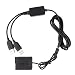 DMW-DCC8 DC Coupler (Fully Decoded) USB Power Adapter DMW-AC8 AC Adapter Camera Charger Kit for DMW-BLC12, Panasonic Lumix DMC-FZ200, DMC-FZ1000, DMC-G5, DMC-G6, DMC-G7, DMC-GX8 Cameras primary