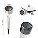 Solar Lights Outdoor, Solar Outdoor Lighting Solar Pathway Lights Outdoor Garden Lights Waterproof Stainless Steel Landscape Lighting For Garden - 12PCS (Gardening lights)
