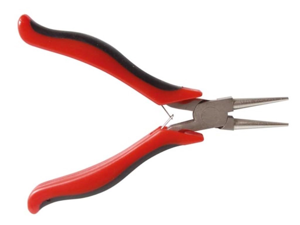 Velleman VT252 HQ Miniature Round Nose Plier, Multi-Colour, 12.4 cm
