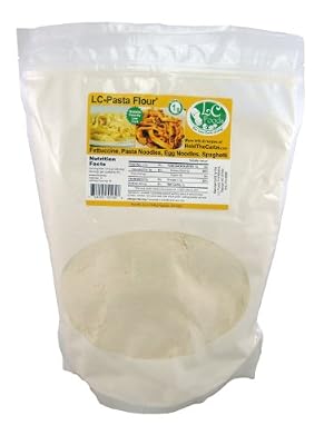 Low Carb Pizza & Bagel Flour (2 LBS) - LC Foods - All Natural - No Sugar - Diabetic Friendly