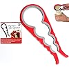 New-Jar-Opener-2-Yr-Warranty-Rated-No1-Kitchen-GadgetAid-to-Remove-Stubborn-LidsCaps-and-Bottle-Tops-Designed-for-Weak-Hands-Seniors-Arthritis-for-Elderly Chef Remi Jar Opener & Non-Slip Gripper | Bottle Opener for Lids & Caps - Jar Opener is Sturdy for Weak Hands, Arthritis…