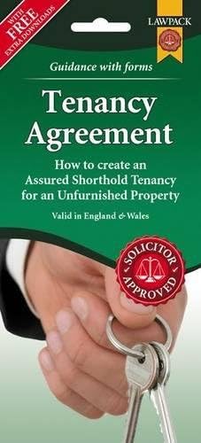 Unfurnished Tenancy Agreement Form Pack (England & wales)