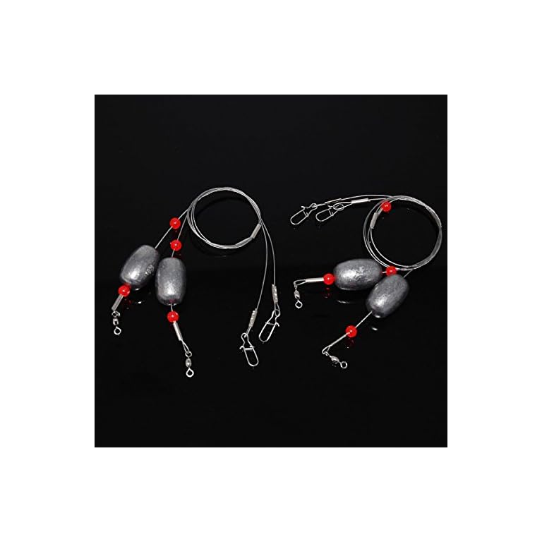 Easy Catch Fishing Sinkers Weights 4 Pack 1 1/2Ounce Fishing Egg