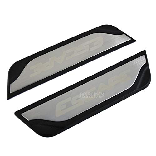 MTAWD Stainless Car Door Sill Scuff Plate Kick Pedal Protectors for