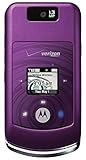 Motorola_w755 (Purple) with 1.3 Megapixel- Camera, 4x Digital Zoom - Bluetooth Capable - 1XEVDO CDMA 2000 for Verizon Network (No Contract Required_A P E X GLOBAL WIRELESS)