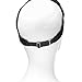 Dini Bands - Non Slip Velour Band With a Strap Closure that will keep your Wig in place without the need of Clips (2 Pack) - Black