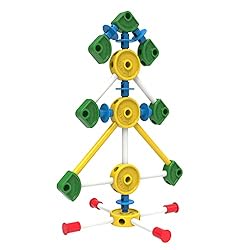 TINKERTOY - Retro Building Tin - 100 Parts