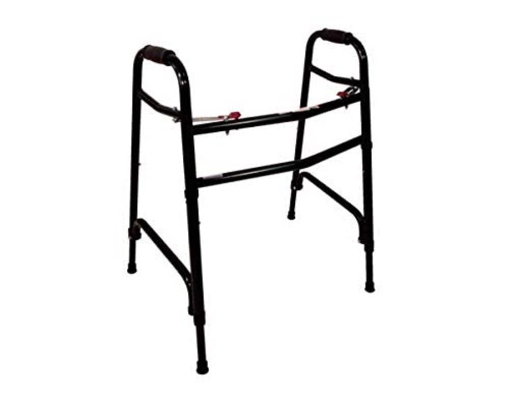 Walking Frame Bariatric, Supports up to 325 KG, Lightweight and Sturdy, Height Adjustable, Folding